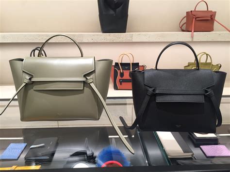 celine khaki belt bag|celine belt bag vs luggage.